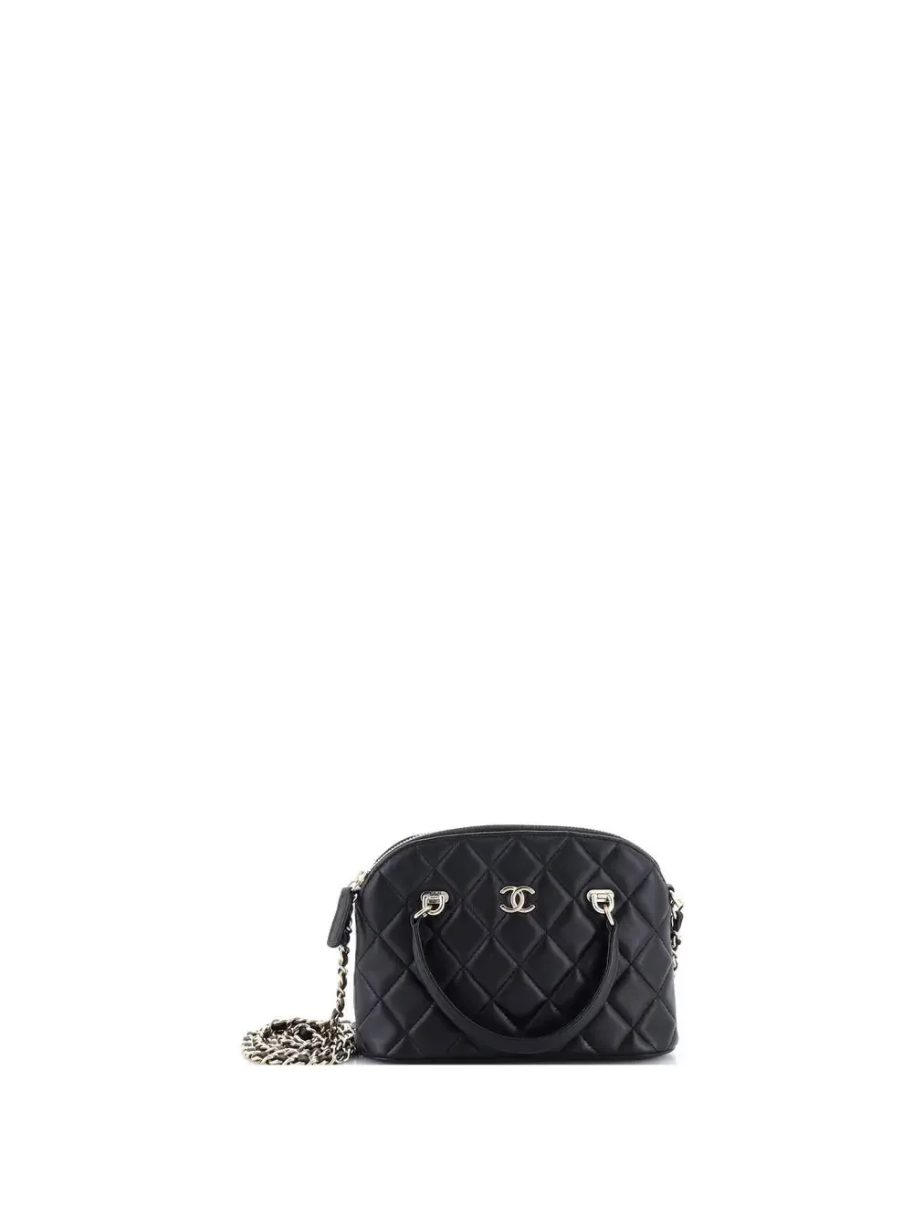 Chanel Cc Dome Zip Shopping Bag Quilt #262230C47B